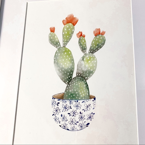 Hobby Lobby Other - Hobby Lobby Cactus Succulent Framed Art